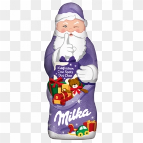 Milka Santa, HD Png Download - cow spots png