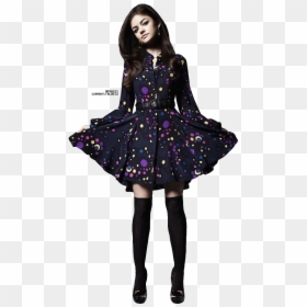 Aria Montgomery Lucy Hale Pll, HD Png Download - celebrity pngs