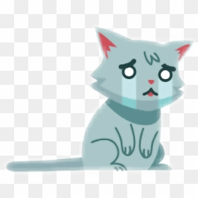 Transparent Sad Cat Png - Cute Sad Cat Png, Png Download - sad cat png