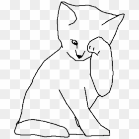 Sad Cat Drawing Png, Transparent Png - sad cat png