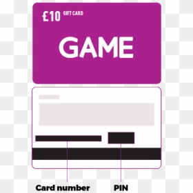 Game Gift Card Number, HD Png Download - steam gift card png