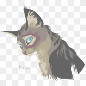 Kitten Whiskers Cat Drawing Art - Cat Art Deviantart, HD Png Download - sad cat png