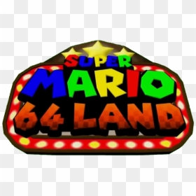 Super Mario 64 Hacks Wiki, HD Png Download - super mario sunshine logo png