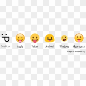 Tongue Out Emoji Android, HD Png Download - awkward emoji png