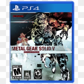 Metal Gear Solid Ground Zeroes Art, HD Png Download - metal gear solid v png