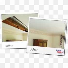 Blue Bell Drywall Repair And Basement Finishing - Ceiling Drywall Repair Before And After, HD Png Download - drywall png