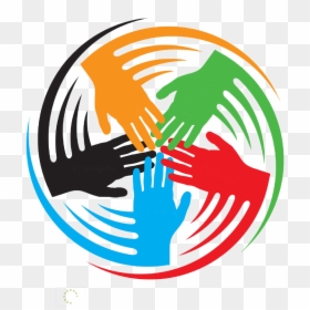 Hands Together Images Clip Art , Transparent Cartoons - Hands Connecting Logo, HD Png Download - hands together png