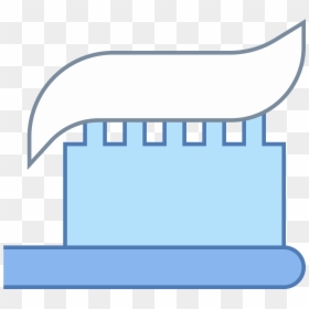 Toothbrush Clip Vector, HD Png Download - tooth vector png