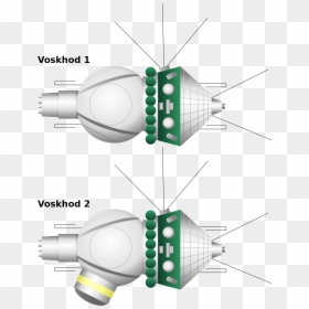Voskhod Spacecraft, HD Png Download - nave espacial png