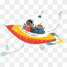 Niños En La Nave Espacial - 2019 Summer Reading Program, HD Png Download - nave espacial png