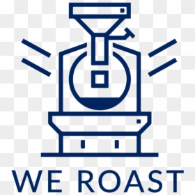 We Roast Resize - Roasting Coffee Png, Transparent Png - roast hand png