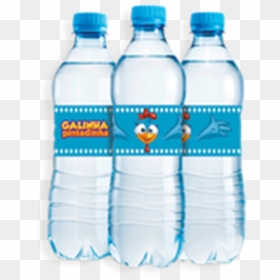 Adesivo Rótulo De Garrafa Galinha Pintadinha - Bottled Water, HD Png Download - galinha pintadinha png