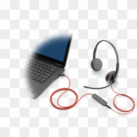 Plantronics C3220 Usb-a Cintillo Telefonico, Headset - Plantronics Blackwire 3200 Series, HD Png Download - cintillo png