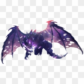 Hungry Dragon Dark Dragon, HD Png Download - red eyes black dragon png