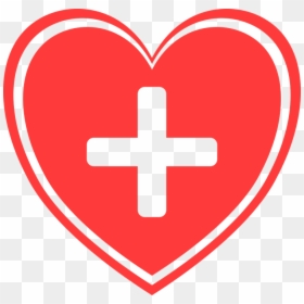 Health Insurance Vector, HD Png Download - heart and cross png