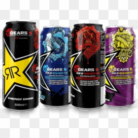 Rockstar Energy Drink Gears 5, HD Png Download - gears of war marcus png