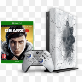 Xbox One X Gears 5 Edition, HD Png Download - gears of war marcus png