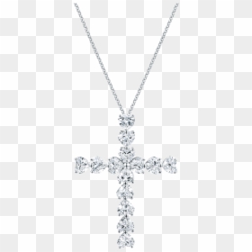 Symbols By Harry Winston, Heart-shaped Diamond Cross - クロス ハリー ウィンストン メンズ, HD Png Download - heart and cross png