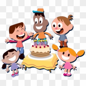 Fun Depot - Birthday Party Cartoon Png, Transparent Png - birthday decoration png