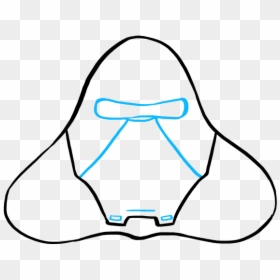 How To Draw Kylo Ren, HD Png Download - kylo ren mask png