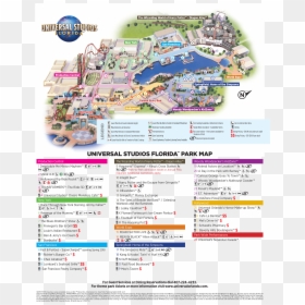 Transparent Universal Studios Hollywood Png - Universal Studios Orlando Map 2019, Png Download - universal studios hollywood png
