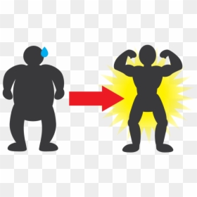 The Person Who Is Suffering From Excess Body Weight - 2 Weeks Clen Cycle, HD Png Download - tardis silhouette png