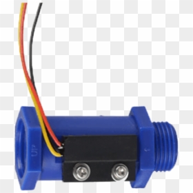 Blue Hall Magnetic Unbreakable Plastic Water Flow Sensor - Electronics, HD Png Download - water flow png