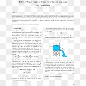 Document, HD Png Download - water flow png