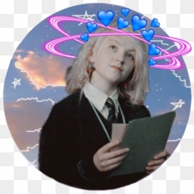 #luna #lovegood #lunalovegood #harrypotter #believe - Harry And Luna, HD Png Download - luna lovegood png