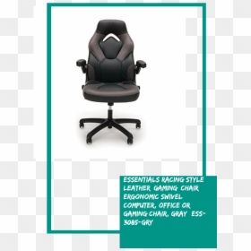 Essentials Racing Style Leather Gaming Chair, HD Png Download - dxracer png