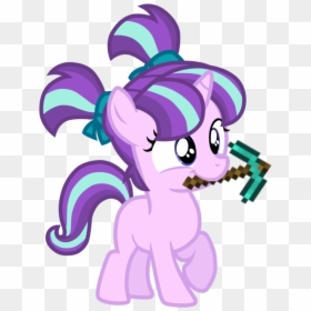 Monstie64, Cute, Diamond Pickaxe, Female, Filly, Gimp, - Starlight Glimmer Kawaii Filly, HD Png Download - starlight glimmer png