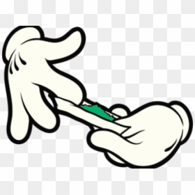 Weed Stickers , Transparent Cartoons - Mickey Mouse Hands Rolling Weed, HD Png Download - weed eater png