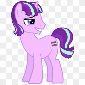 Starryoak, Rule 63, Safe, Simple Background, Solo, - Mlp Starlight Glimmer Colt, HD Png Download - starlight glimmer png