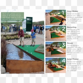 In Order To Construct The Large Sheet Metal “geomebia” - Miniature Golf, HD Png Download - golf hole png