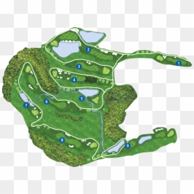 Map, HD Png Download - golf hole png
