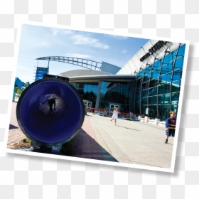 Science Center Outdoor Exhibits, HD Png Download - futuristic building png