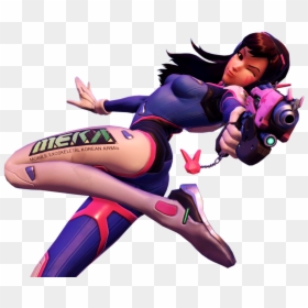 D Va Overwatch Png, Transparent Png - tifa lockhart png