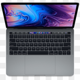 Macbook Pro 2018 Touch Bar, HD Png Download - laptop keyboard png
