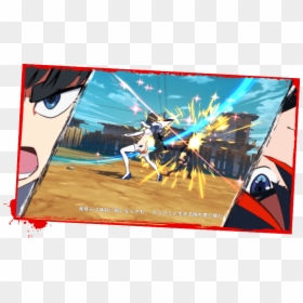 Kill La Kill The Game, New Details, Gamagori And Sangeyama - Cartoon, HD Png Download - kill la kill ryuko png