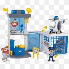 Mickey Police Station, HD Png Download - mickey mouse and friends png