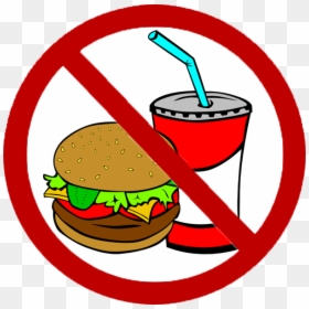 No Stealing Sign Png Anime - Say No To Junk Food Poster, Transparent Png - anime food png
