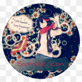 #anime #animeedit #killlakill #killlakillryuko #ryukomatoi - Circle, HD Png Download - kill la kill ryuko png