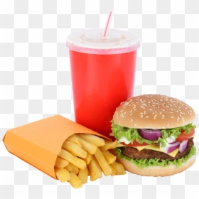 Hamburger And Fries Png, Transparent Png - hamburger and fries png