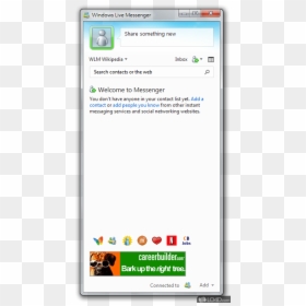 Windows Live Messenger Icon - Windows Live Messenger 2011, HD Png Download - kakaotalk emoticons png