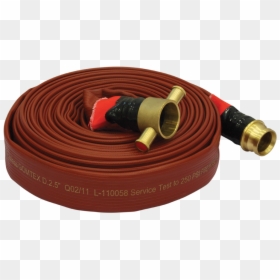 Gomtex Fire Hose With Coupling - Wet Riser Canvas Hose, HD Png Download - fire hose png