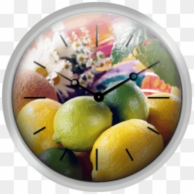 A Summer Table Setting With Lemons And Limes - Pomelo, HD Png Download - table setting png