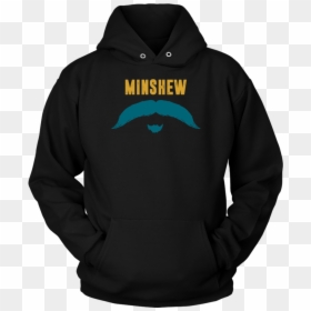 Funny Football Jacksonville Fu Manchu Mustache Fan - Hoodie, HD Png Download - fu manchu png