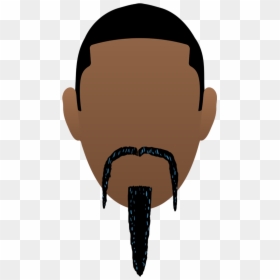Shaved Head Clipart Png, Transparent Png - fu manchu png