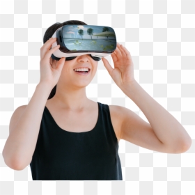 Montreal Virtual Reality Headset Augmented Reality - Man With Vr Headset Transparent Background, HD Png Download - reality png