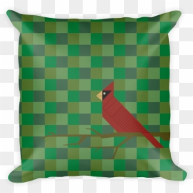 Cardinal Bird Pillow - Cushion, HD Png Download - cardinal bird png